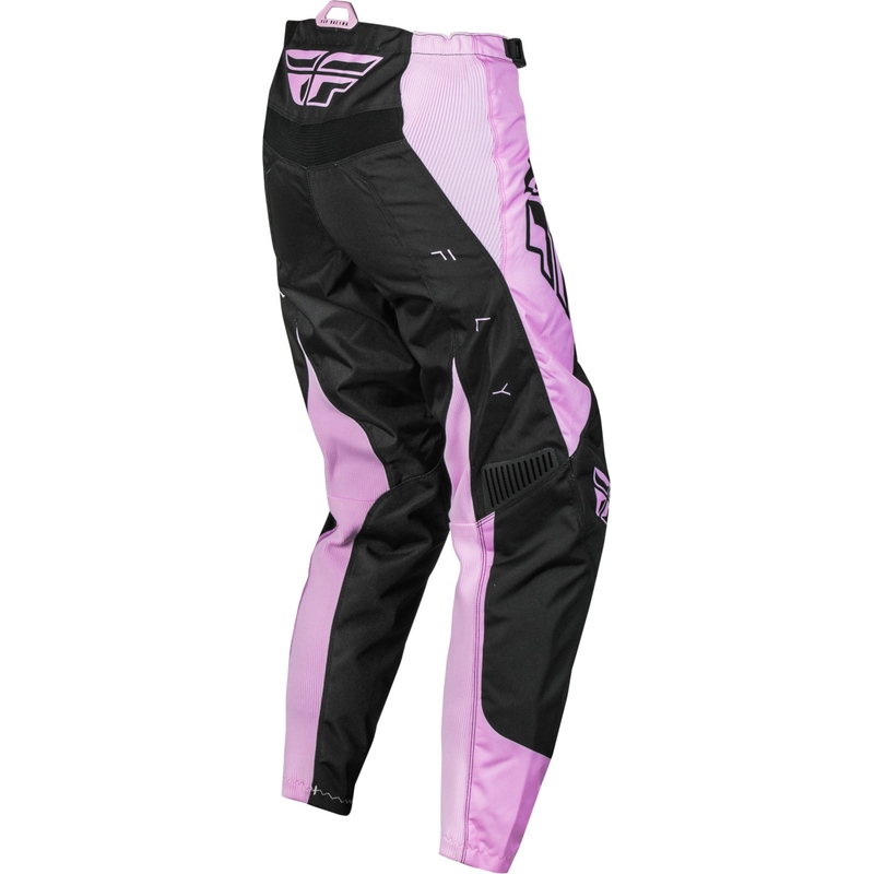 Ženske hlače za motokros FLY Racing F-16 2024 black-lavender