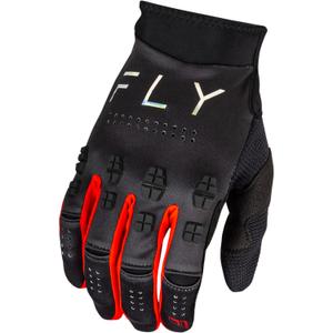 Motokros rokavice FLY Racing Evolution DST 2024 črno-rdeče