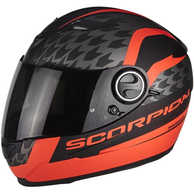 Integralna čelada Scorpion EXO-490 Genesi black matte-fluo red razprodaja