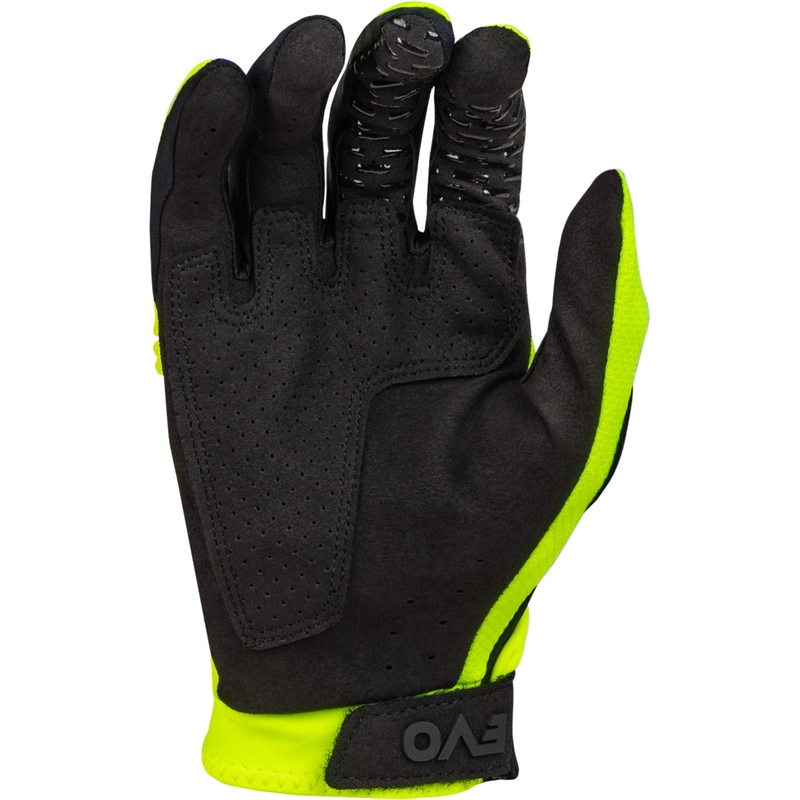 Motokros rokavice FLY Racing Evolution DST 2024 fluo rumeno-črne