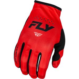 Motokros rokavice FLY Racing Lite 2024 rdeče-črne