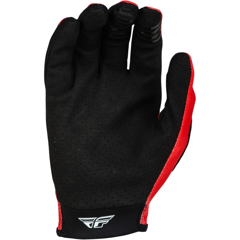 Motokros rokavice FLY Racing Lite 2024 rdeče-črne