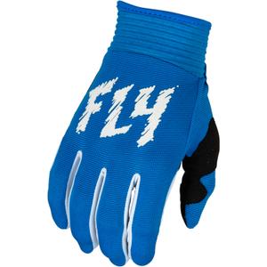 Otroške rokavice za motokros FLY Racing F-16 2024 modro-bele barve