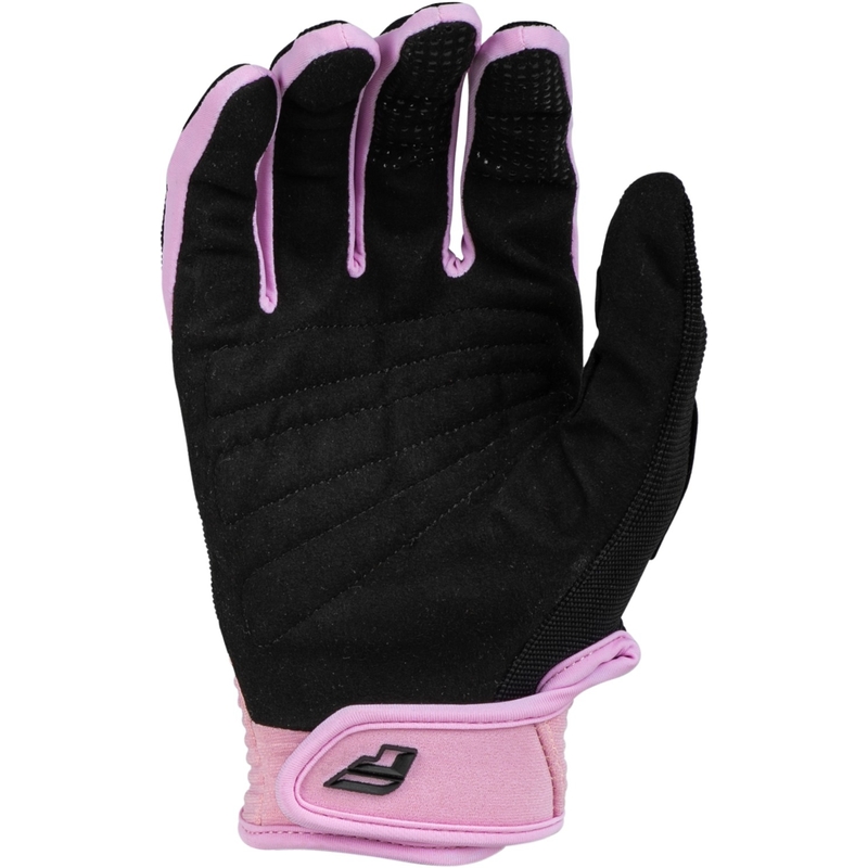 Ženske rokavice za motokros FLY Racing F-16 2024 črno-rožnate