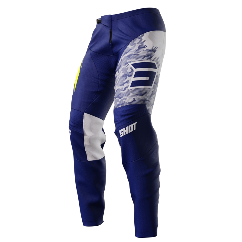Motokros hlače Shot Devo Matrix Blue razprodaja