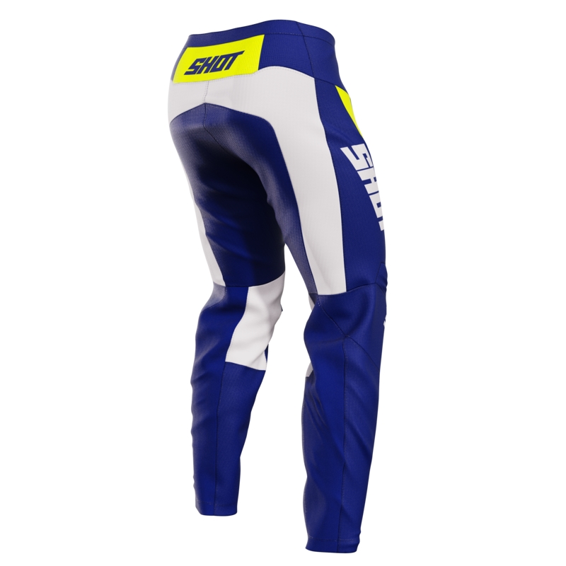 Motokros hlače Shot Devo Matrix Blue razprodaja