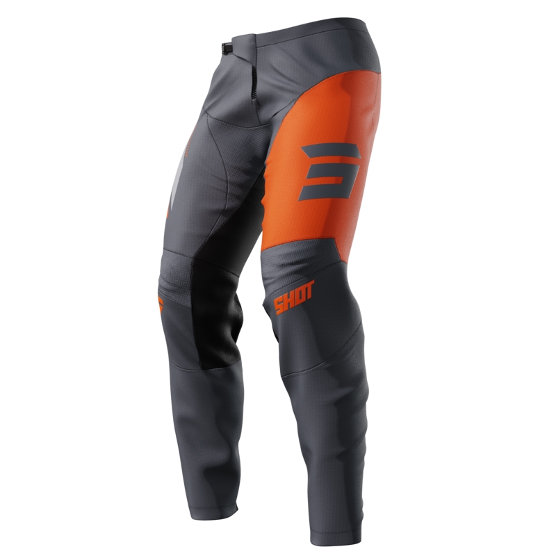 Motokros hlače Shot Devo Star orange razprodaja