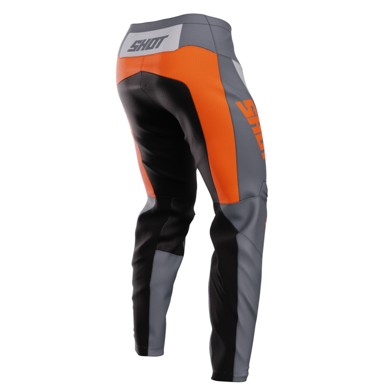 Motokros hlače Shot Devo Star orange razprodaja
