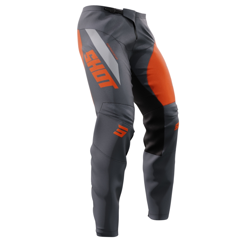 Motokros hlače Shot Devo Star orange razprodaja