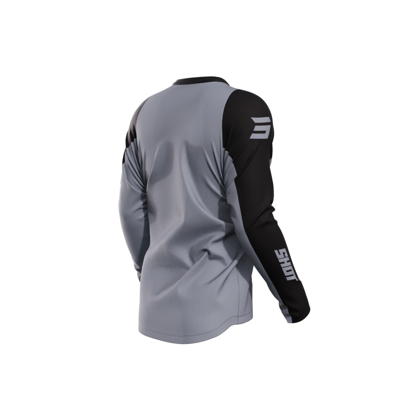 Motokros majica Shot Devo Star siva razprodaja