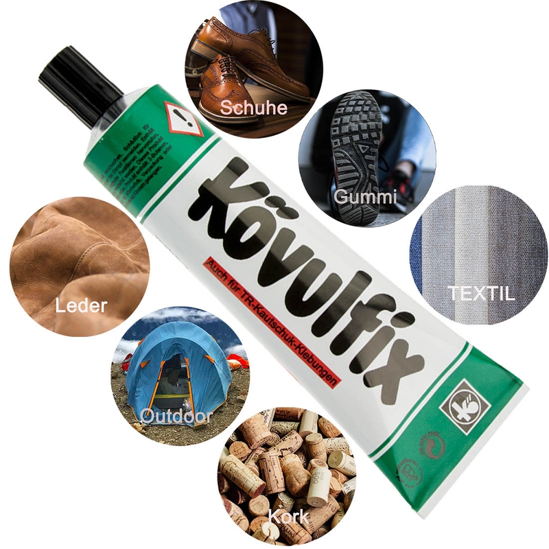 KÖVULFIX lepilo za usnje in gumo 90 g