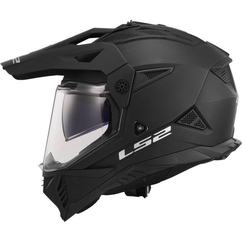 Enduro motoristična čelada LS2 MX702 PIONEER II mat črna
