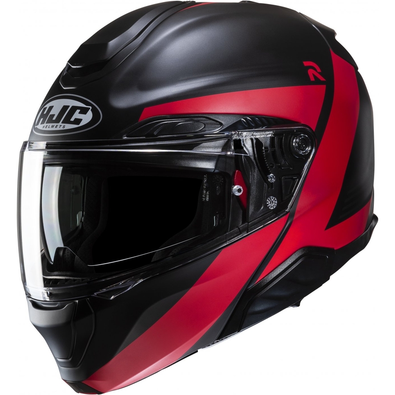 HJC RPHA 91 Abbes MC1SF črno-rdeča motoristična čelada