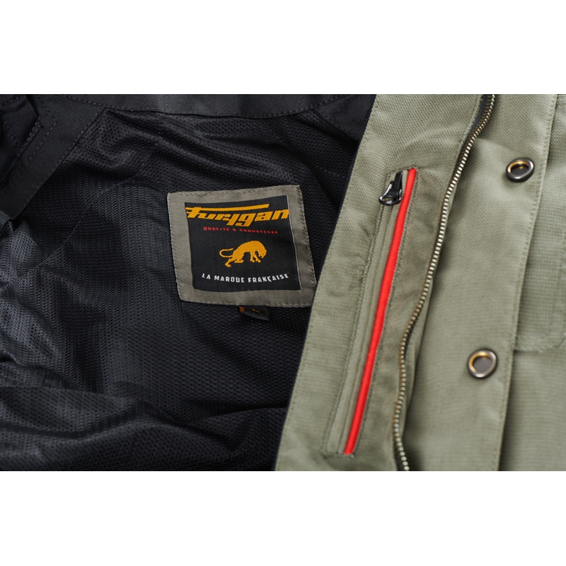Moto majica Furygan Marlon X Kevlar zelena