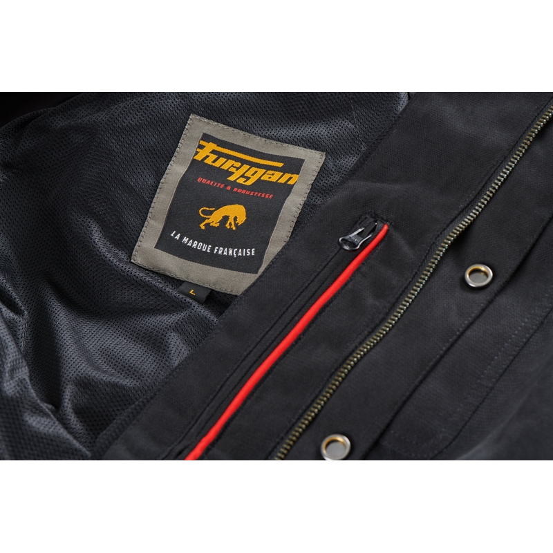Moto majica Furygan Marlon X Kevlar črna