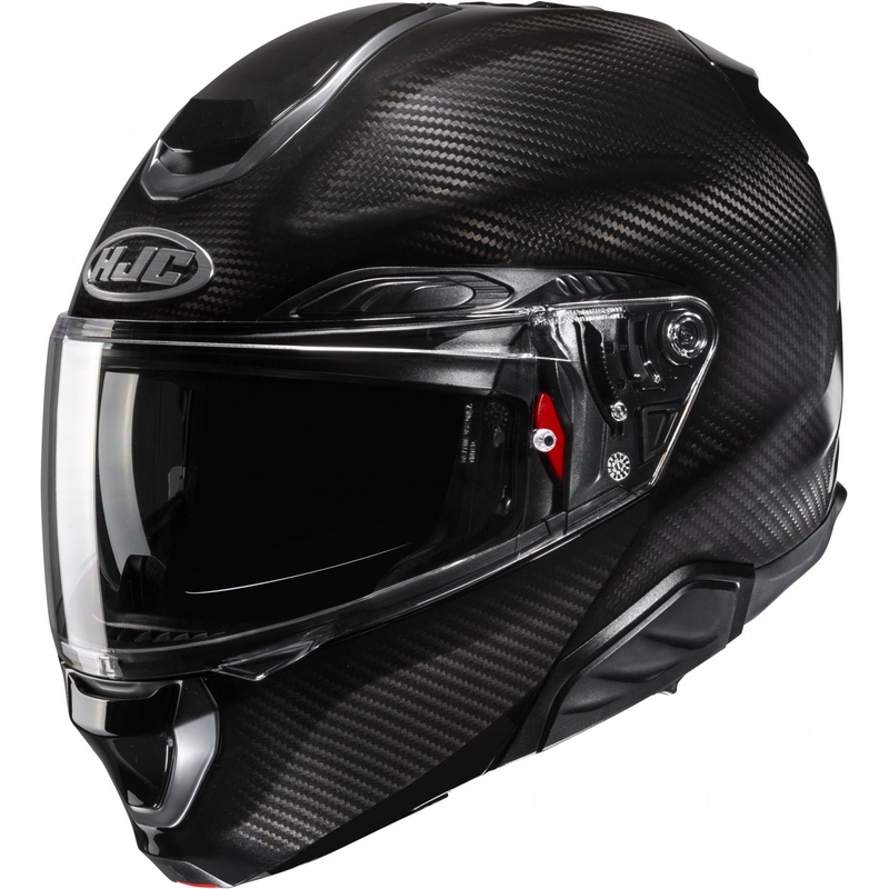 Preklopna motoristična čelada HJC RPHA 91 CARBON črna