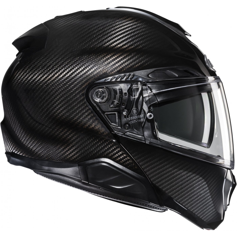 Preklopna motoristična čelada HJC RPHA 91 CARBON črna