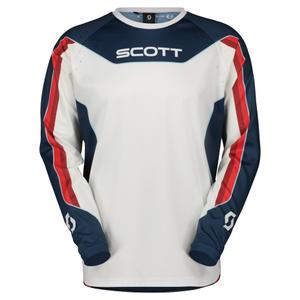 Motokros majica Scott EVO DIRT rdeča in bela