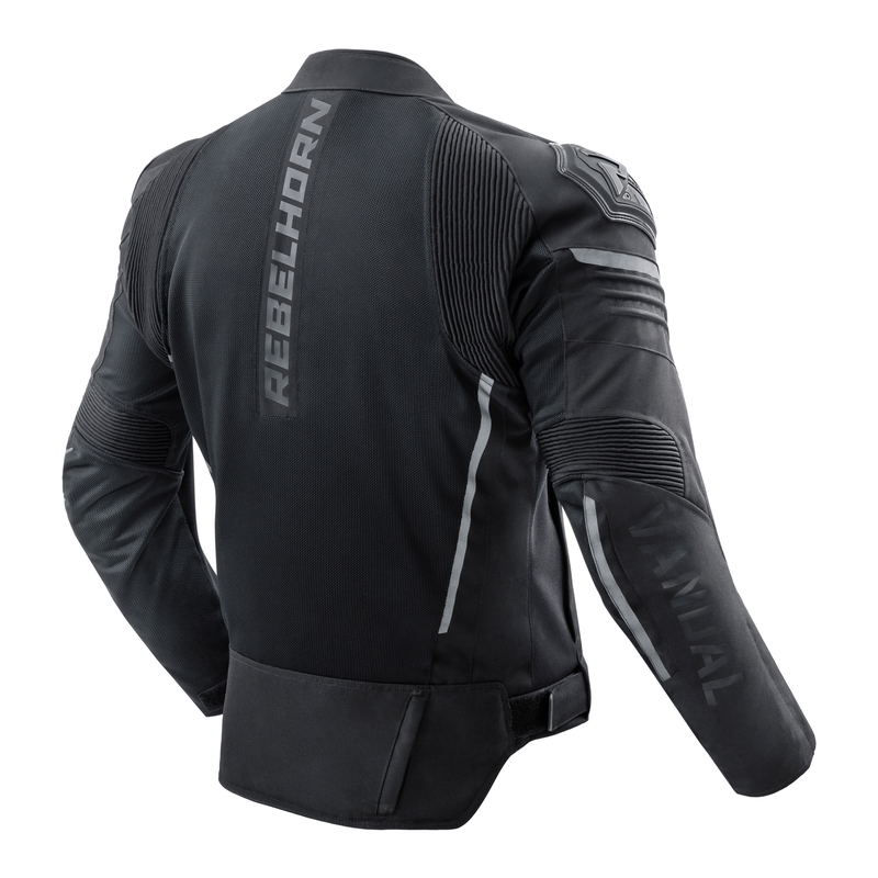 Rebelhorn Vandal Mesh Black motoristična jakna