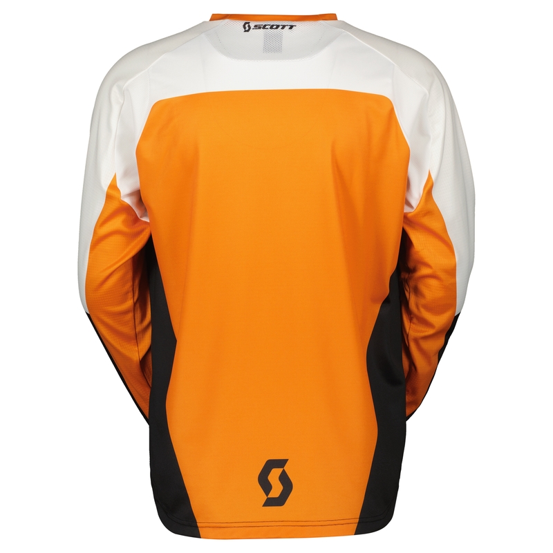 Motokros dres Scott EVO TRACK črno-oranžen