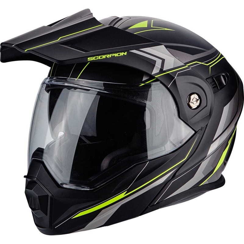 Eduro čelada Scorpion ADX-1 Anima black matt-fluo yellow razprodaja