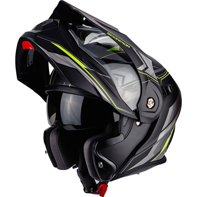 Eduro čelada Scorpion ADX-1 Anima black matt-fluo yellow razprodaja