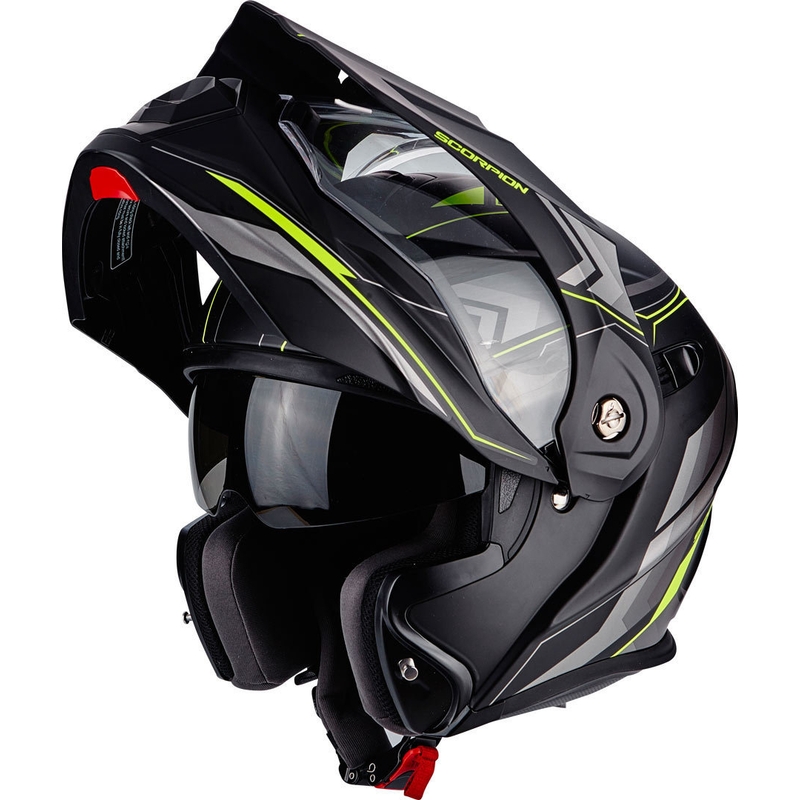 Eduro čelada Scorpion ADX-1 Anima black matt-fluo yellow razprodaja