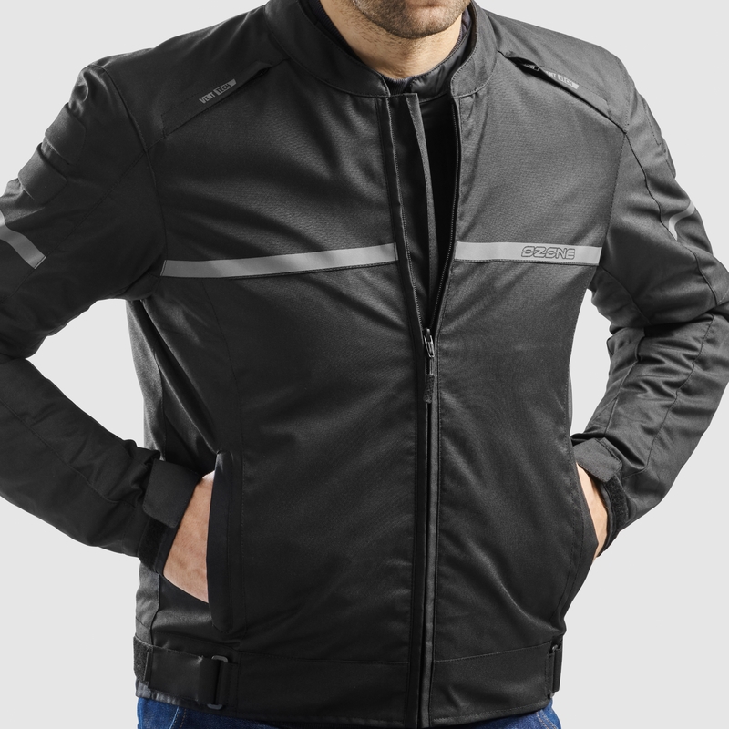 Motoristična jakna Ozone Rider črna