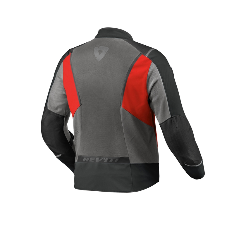 Moto jakna Revit Airwave 4 antracitno-rdeča