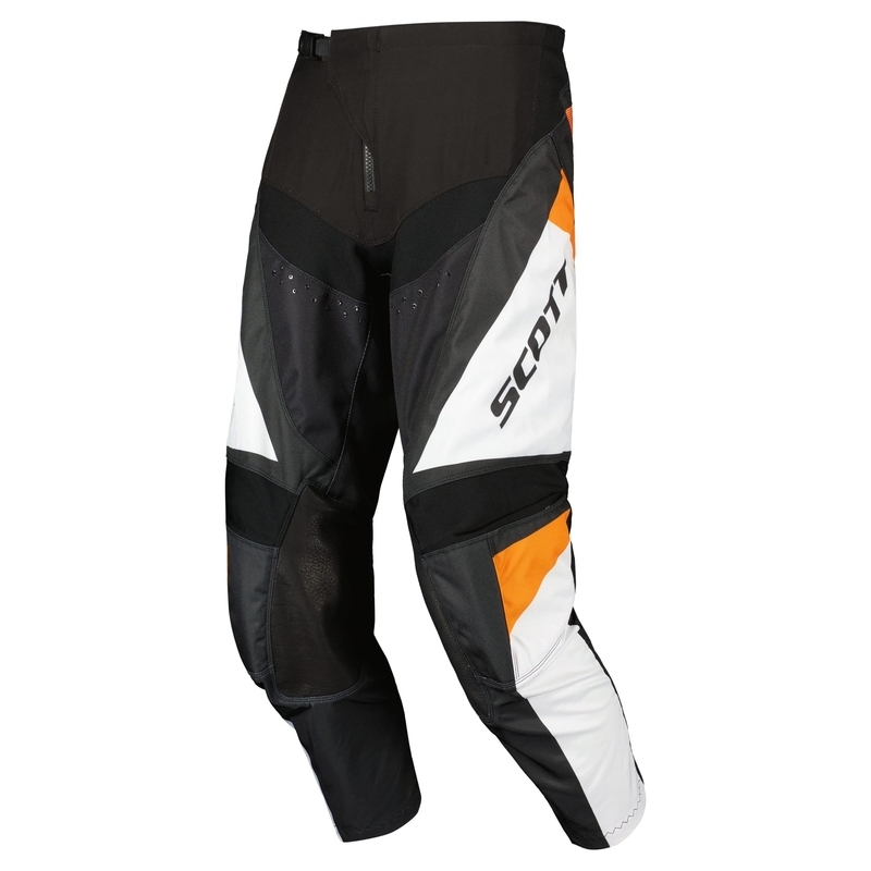 Scott EVO TRACK Motokros hlače črno-oranžne