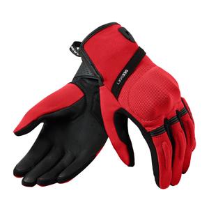 Ženske motoristične rokavice Revit Mosca 2 rdeče in črne