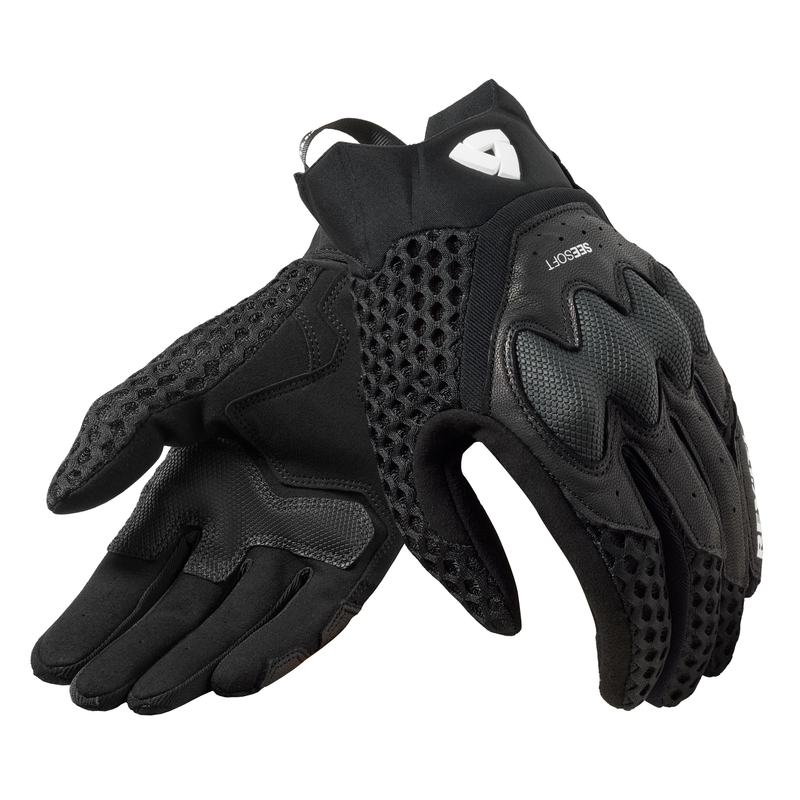 Ženske rokavice Revit Veloz Motorcycle Black