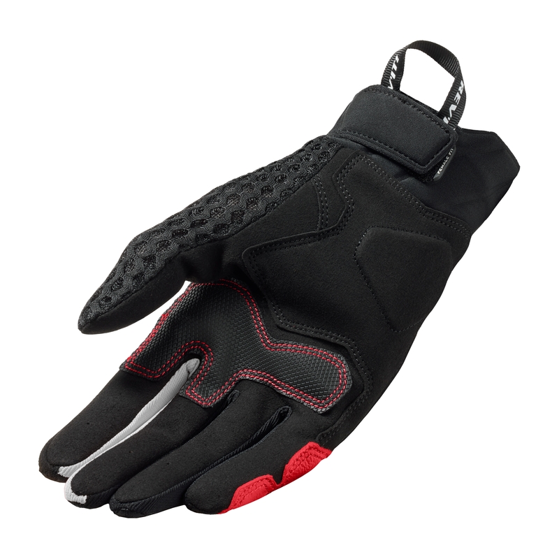 Ženske motoristične rokavice Revit Veloz Black and Red