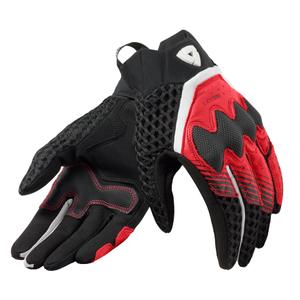 Ženske motoristične rokavice Revit Veloz Black and Red
