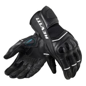 Ženske motoristične rokavice Revit Xena 4 črno-bele barve