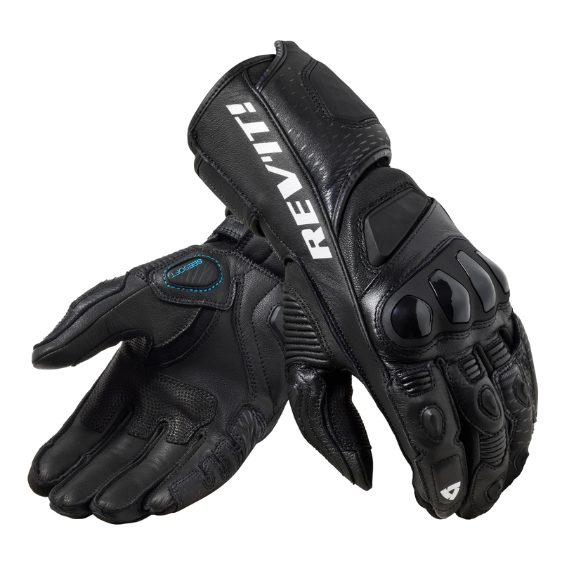 Revit Control Motoristične rokavice Black