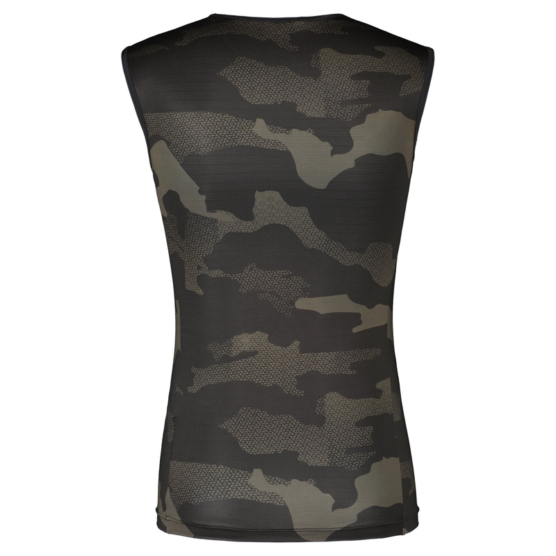 Top Termalna majica Scott UNDERWEAR CARBON črno-siva
