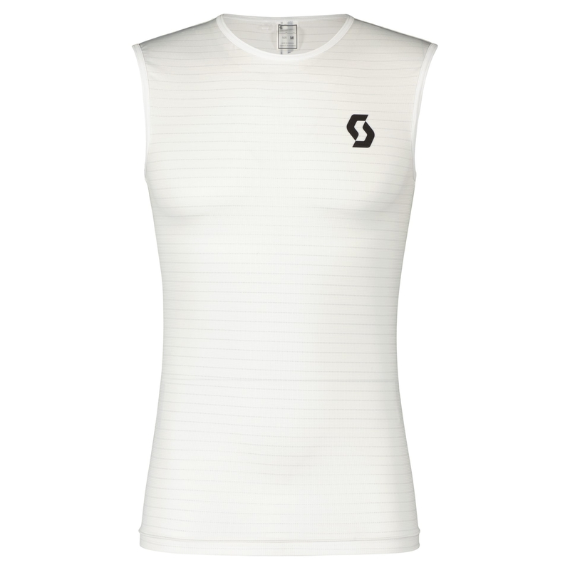 Termalna top majica Scott UNDERWEAR CARBON belo-črna