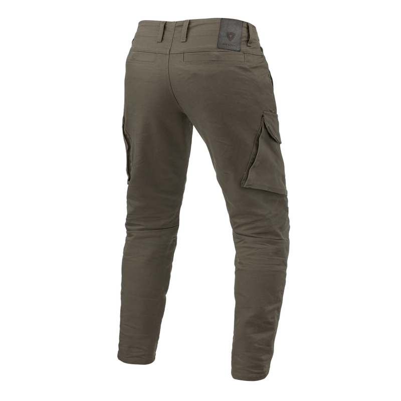 Džíny na motorku Revit Cargo 2 TF khaki