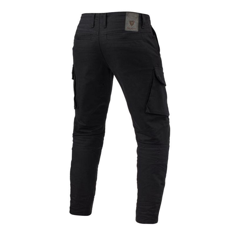 Obrezane motoristične kavbojke Revit Cargo 2 TF Black