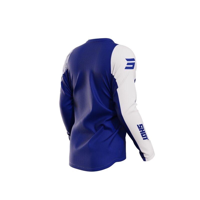 Motokros majica Shot Matrix blue razprodaja