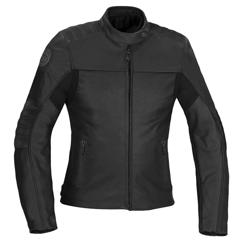 Ženska usnjena motoristična jakna SEVENTY DEGREES SD-JL3 black