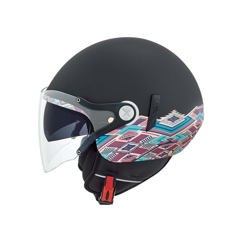 Odprta čelada za Moto Nexx SX 60 Vision Iris Black Matte razprodaja