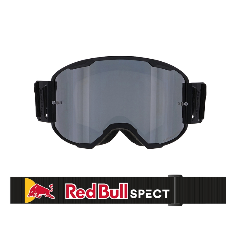 Motokros očala Red Bull Spect STRIVE S črna z dimljenim steklom