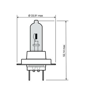 Lamp RMS H7 12V 55W (10pcs)