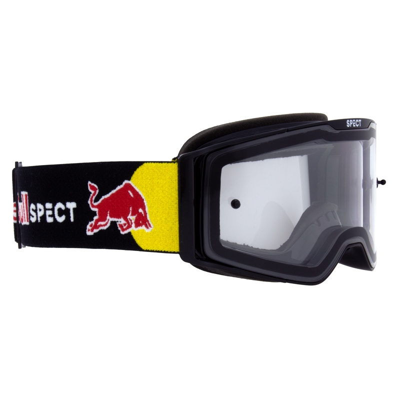 Motokros očala Red Bull Spect TORP črna s prozornimi lečami