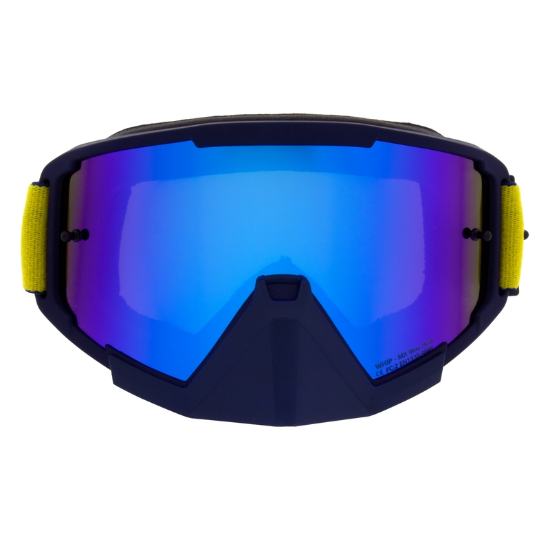 Motokros očala Red Bull Spect TORP modra z modrimi lečami