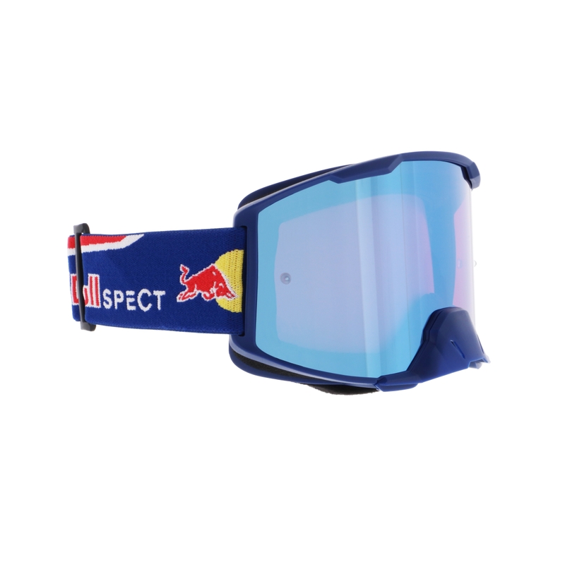 Motokros očala Red Bull Spect STRIVE S modra z modrimi lečami