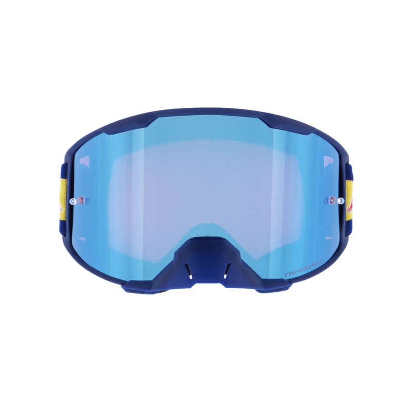 Motokros očala Red Bull Spect STRIVE S modra z modrimi lečami