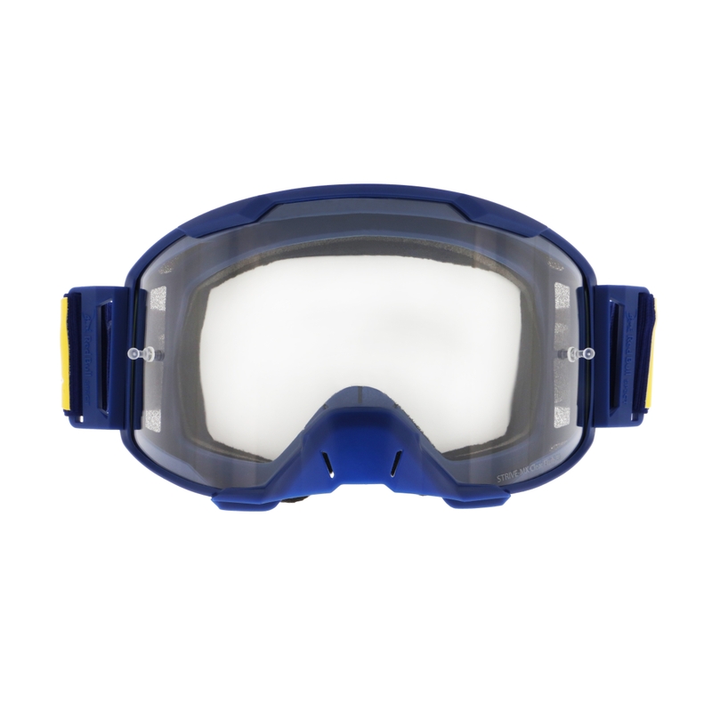 Motokros očala Red Bull Spect STRIVE S temno modra s prozornimi lečami